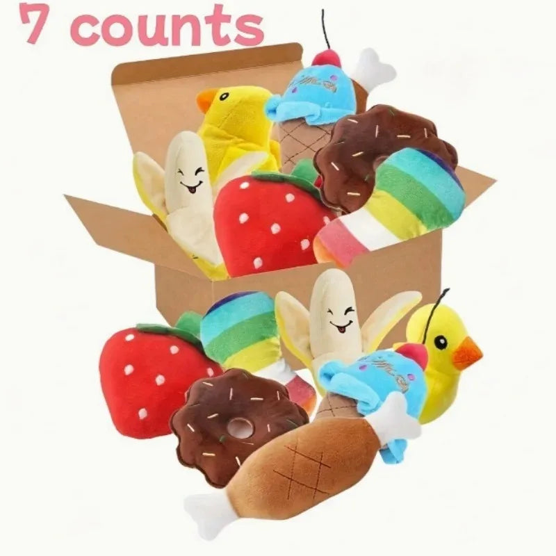 7-Piece Puppy Sound Toys Set