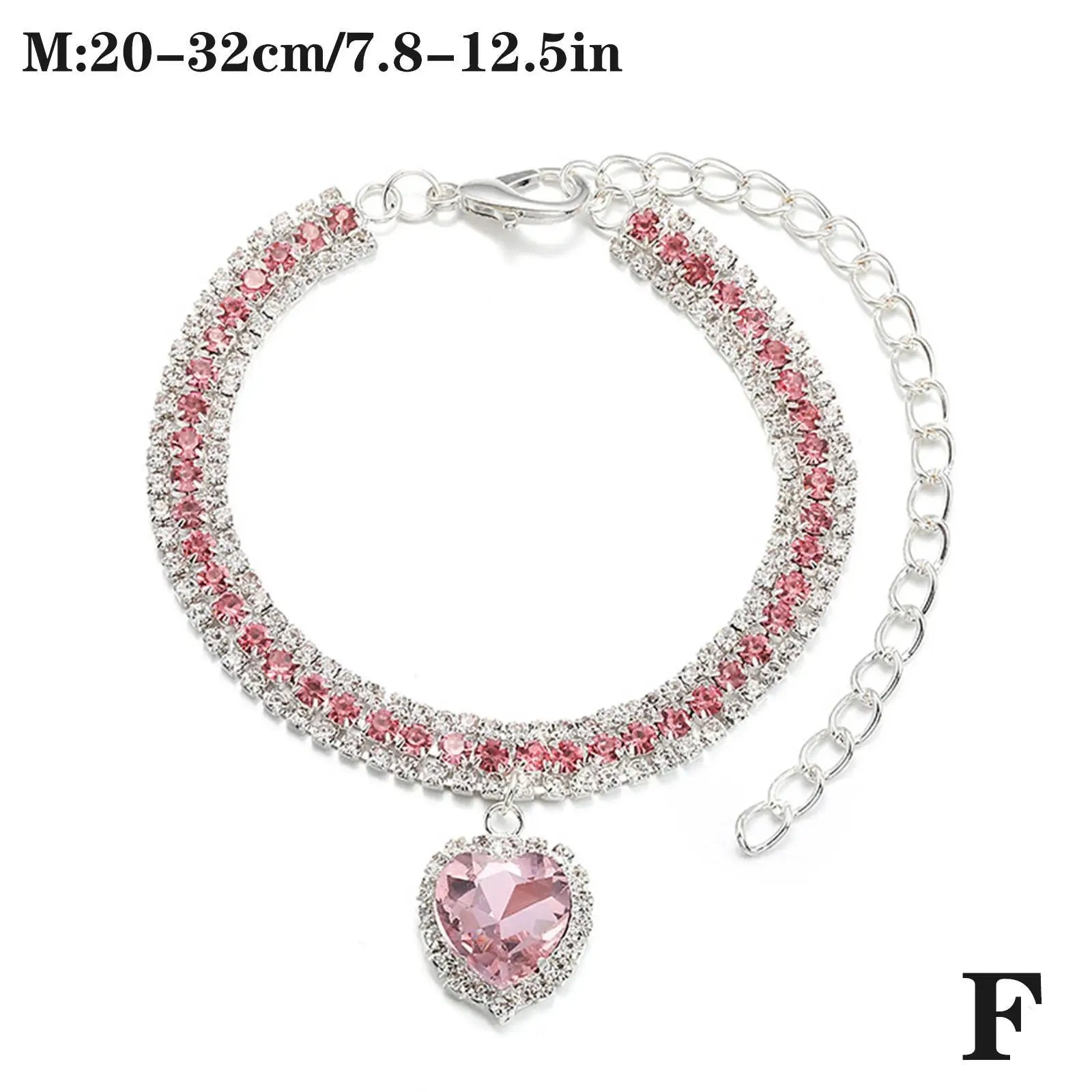 Rhinestone Crystal Bling Pet Collar