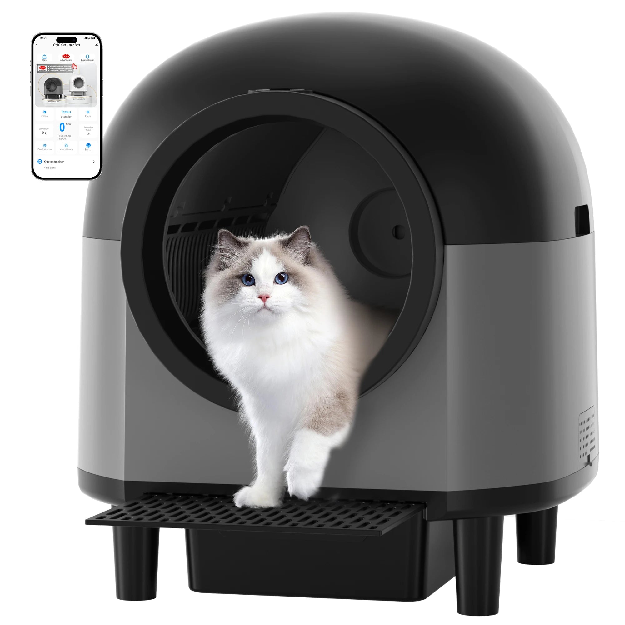 Automatic Self-Cleaning Litter Box