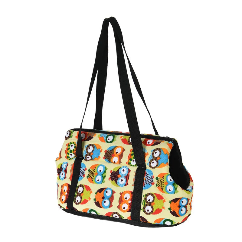 Fashion Printed Dog Carrier Bag