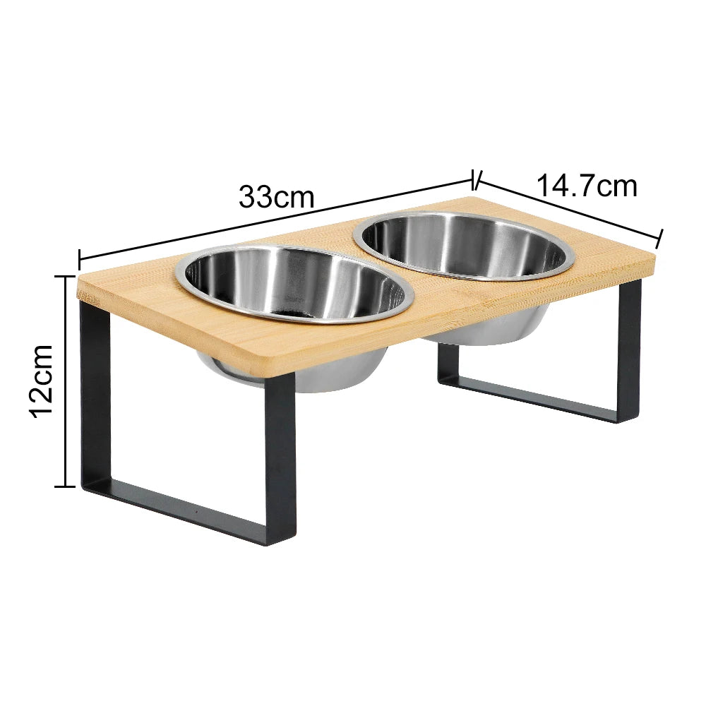 Anti-Vomiting Stainless Steel Pet Bowls