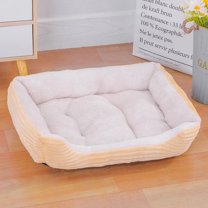 Square Winter Waterproof Cat Bed