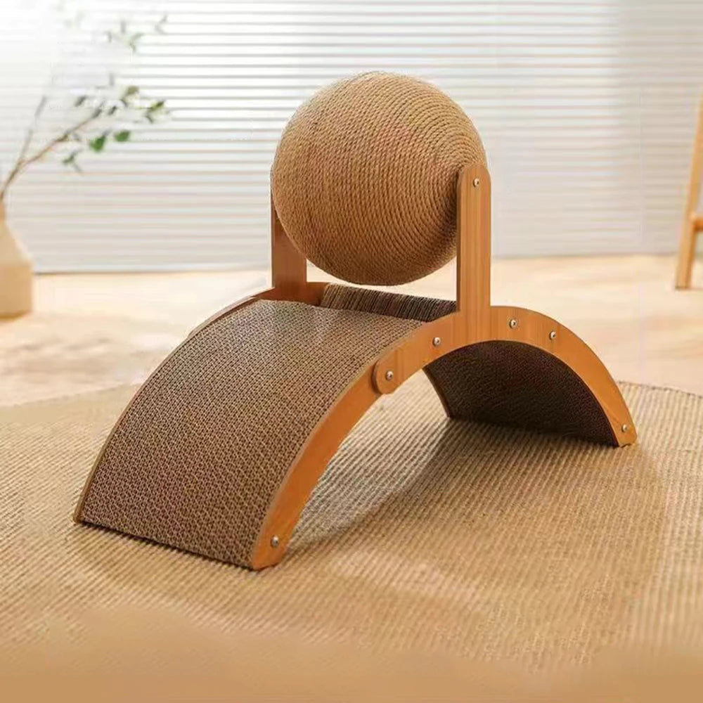 Pet Solid Wood Scratche
