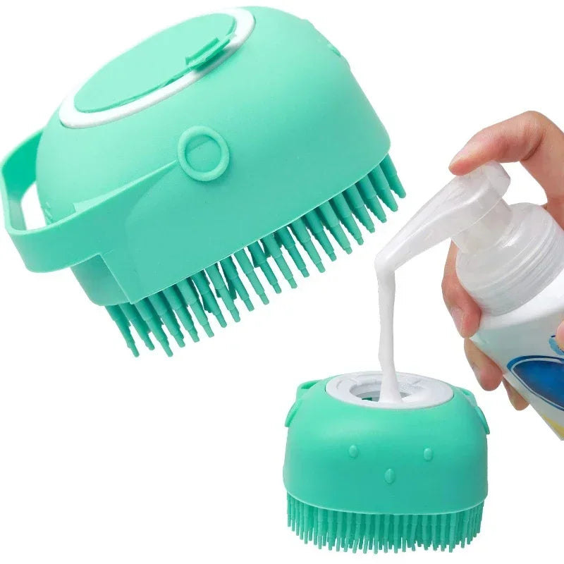Pet Grooming Scrubber Comb