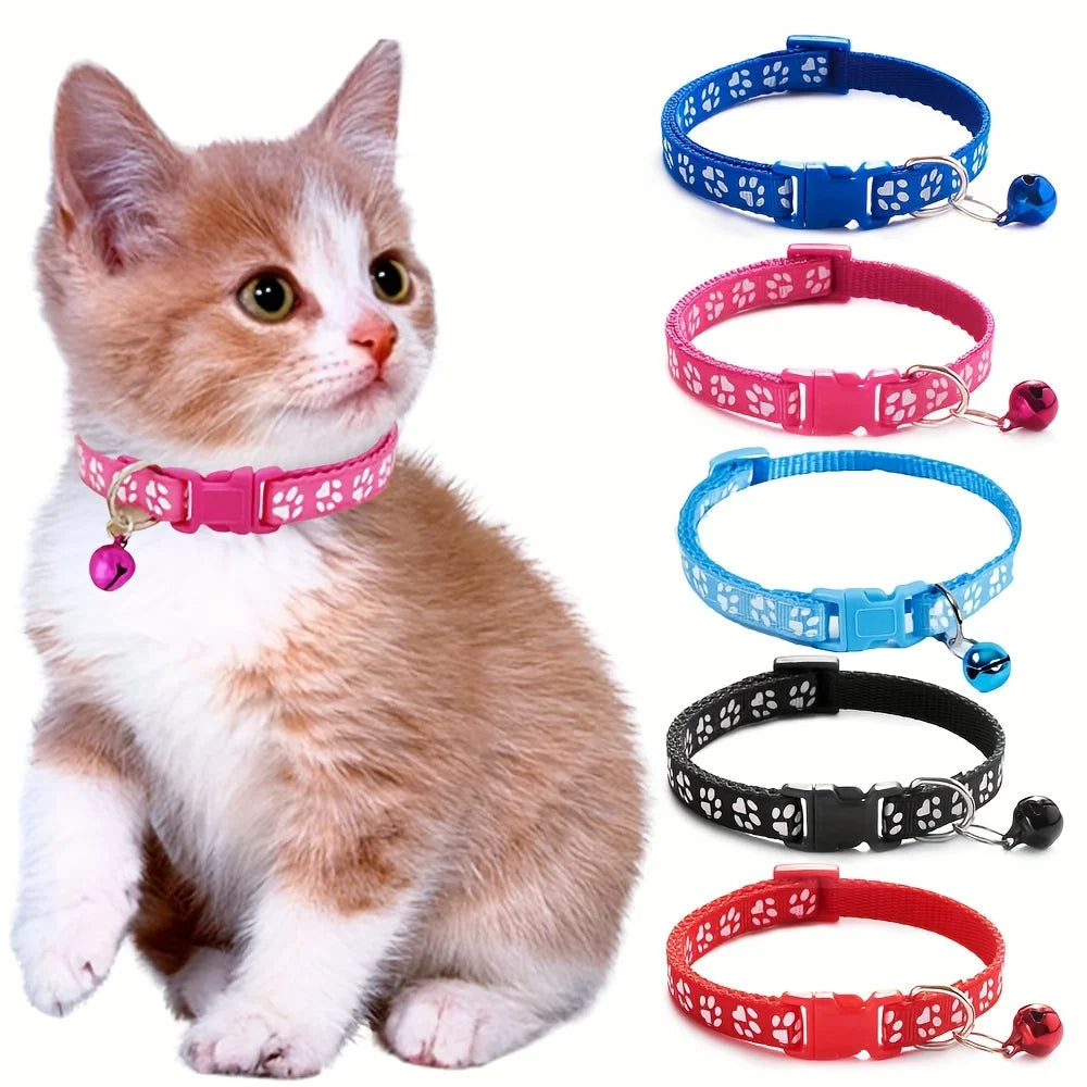 Adjustable Kitten Ring Necklace Collar