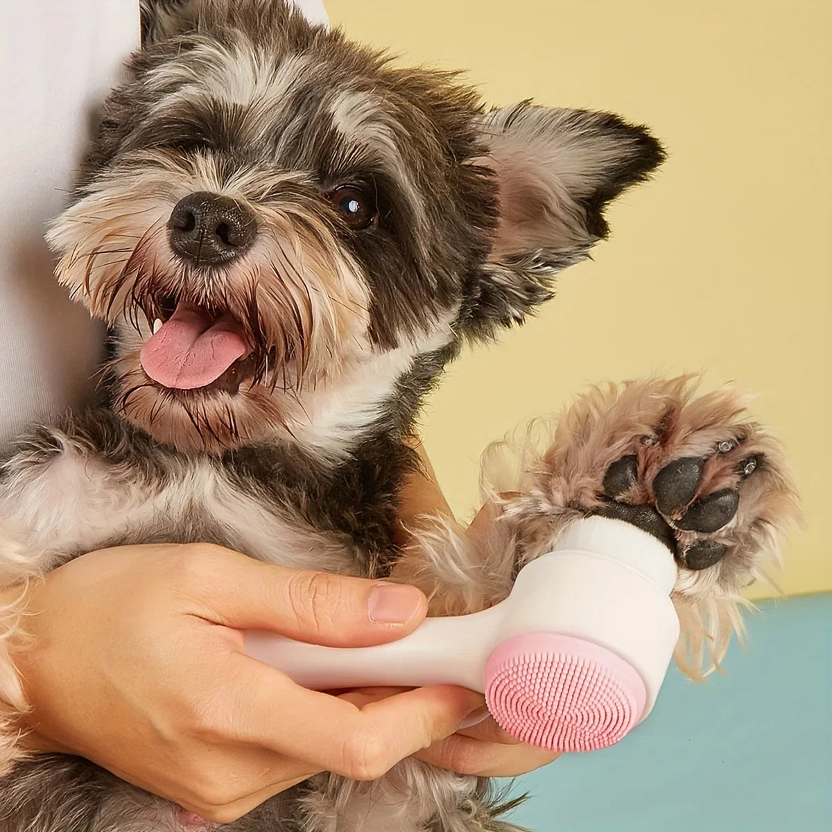 Dual-Sided Dog Grooming Brush