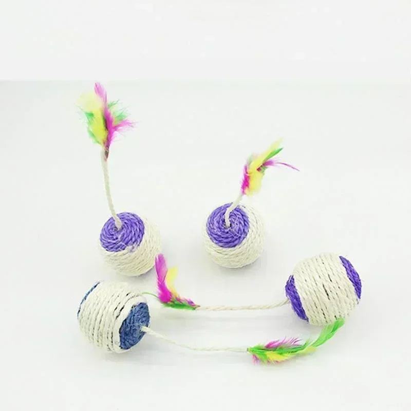 Sisal Scratching Cat Ball