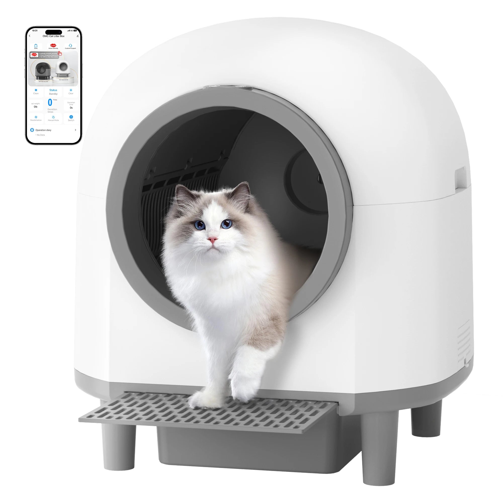 Automatic Self-Cleaning Litter Box