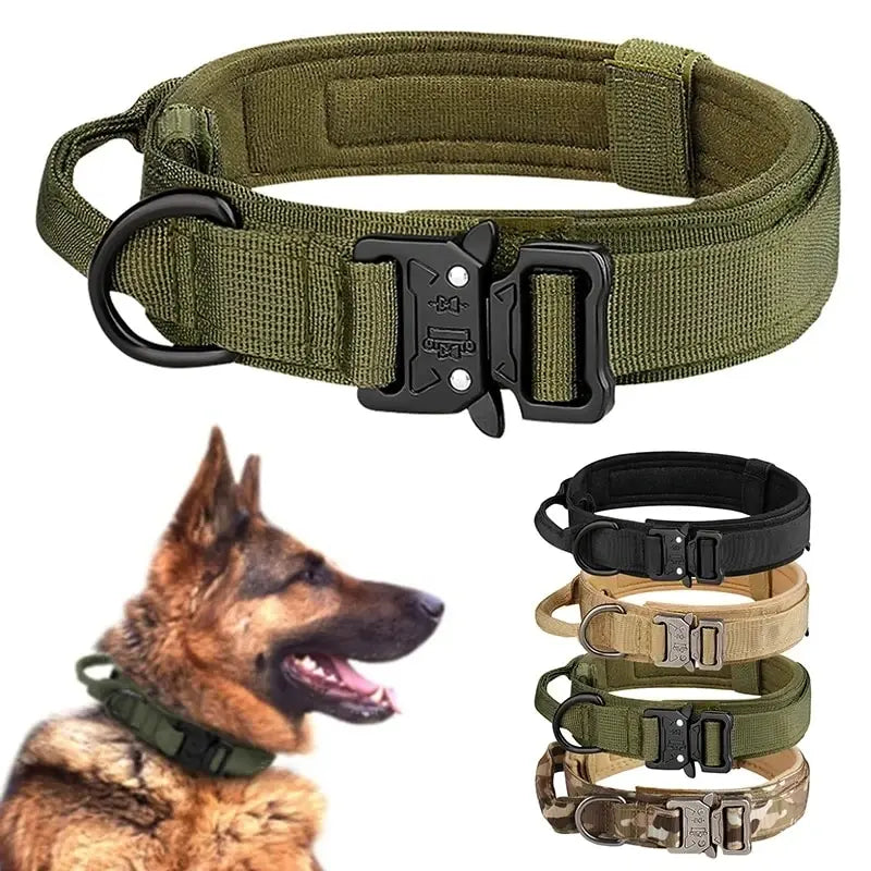 Breathability Metal Buckle Nylon Collar