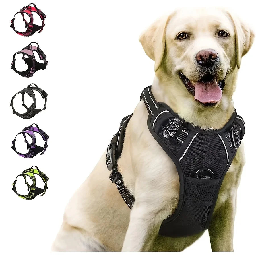 Heavy Duty Reflective No Pull Harness