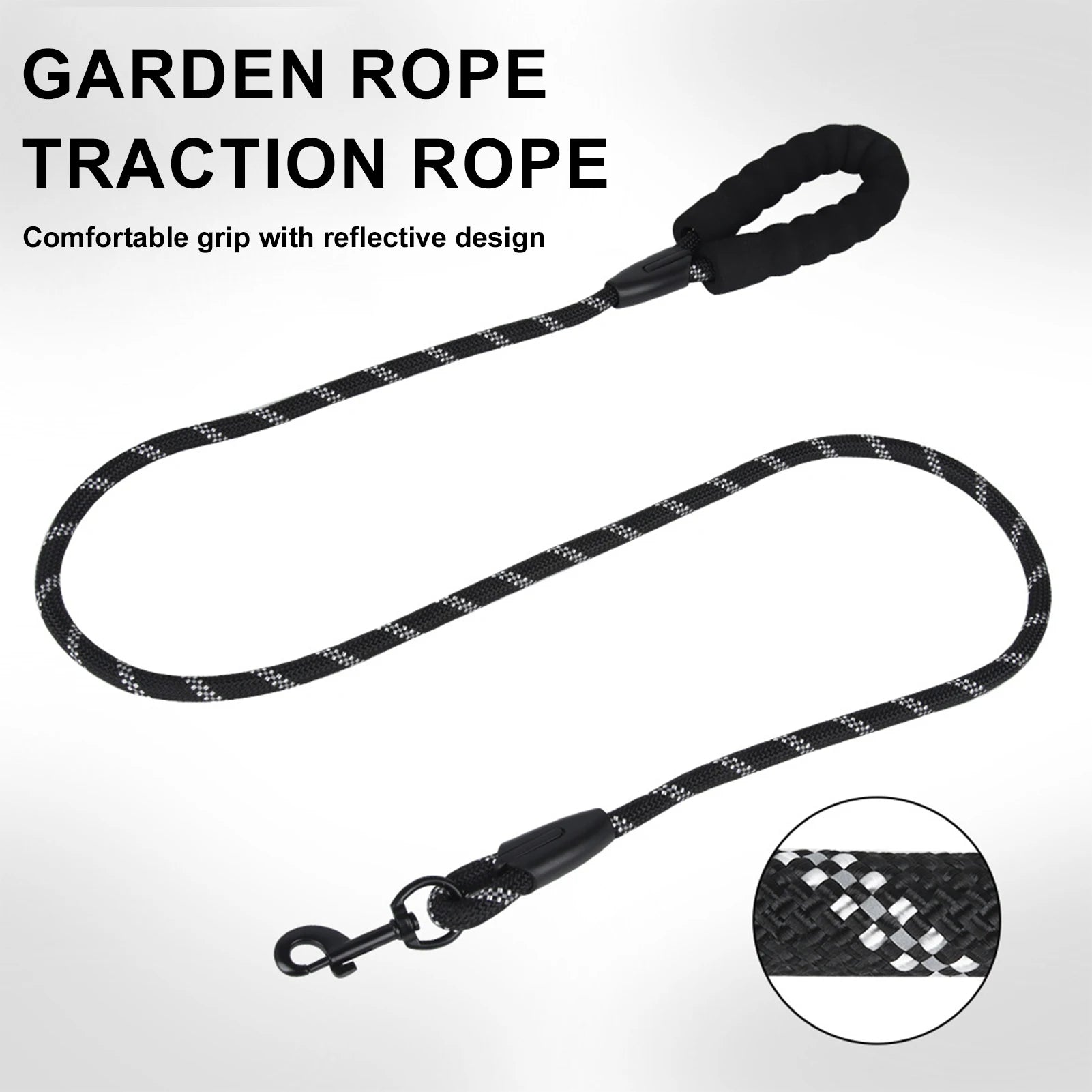 Comfortable Soft Handle Nylon Leash
