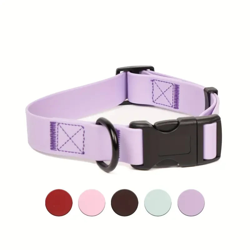 Waterproof PVC Rubber Dog Collar