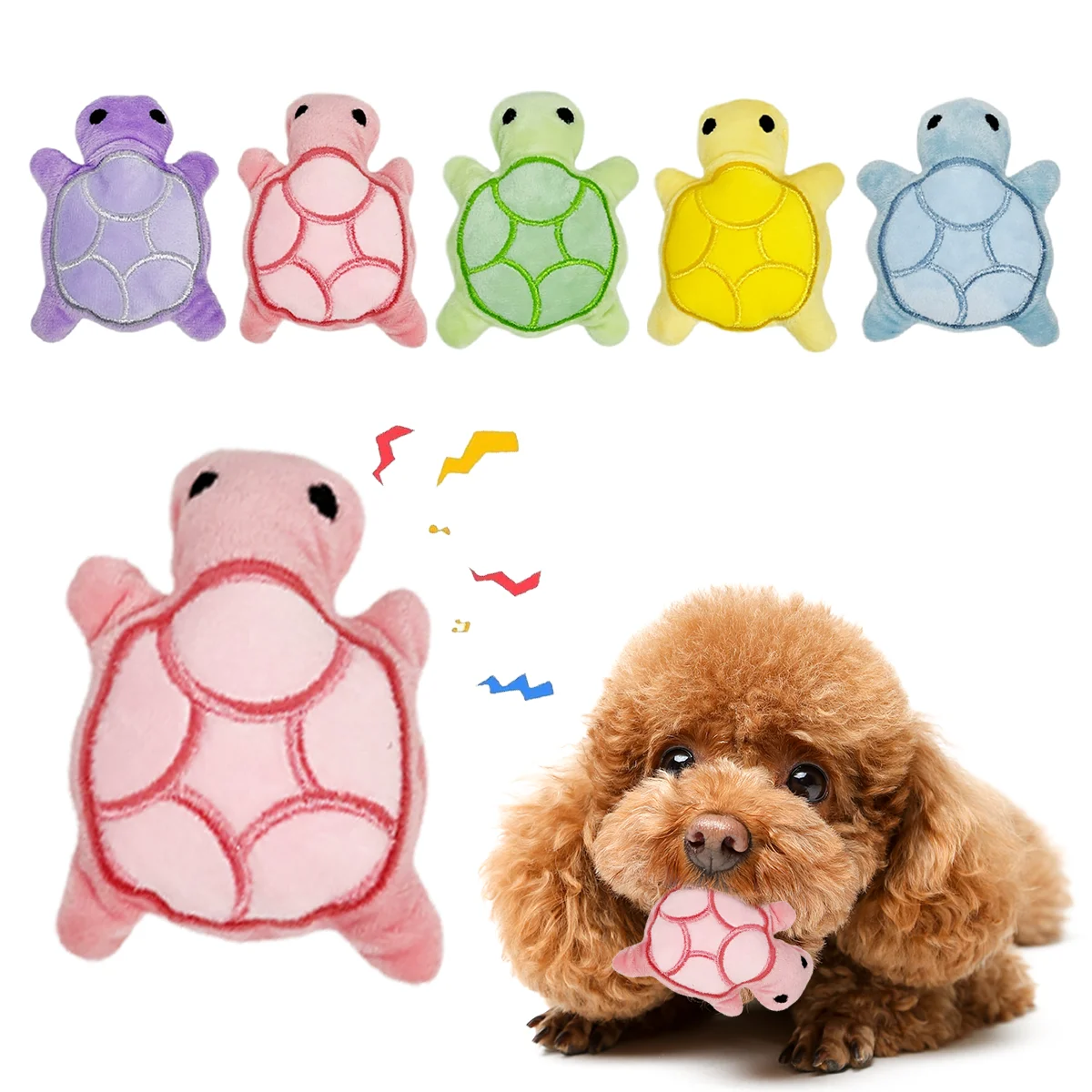Cute Turtle Teething Sound Toy