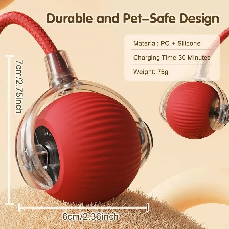 Rechargeable Automatic Rolling Toy