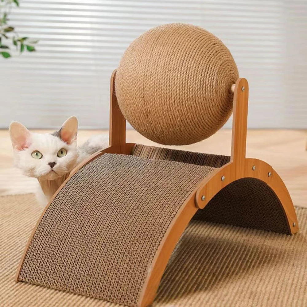 Pet Solid Wood Scratche
