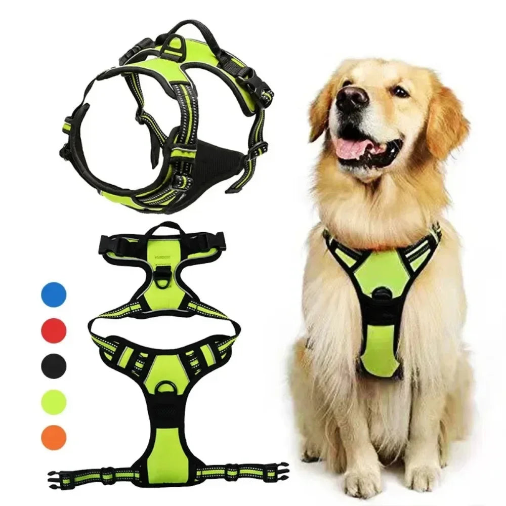 Reflective Dog Breathable Harness
