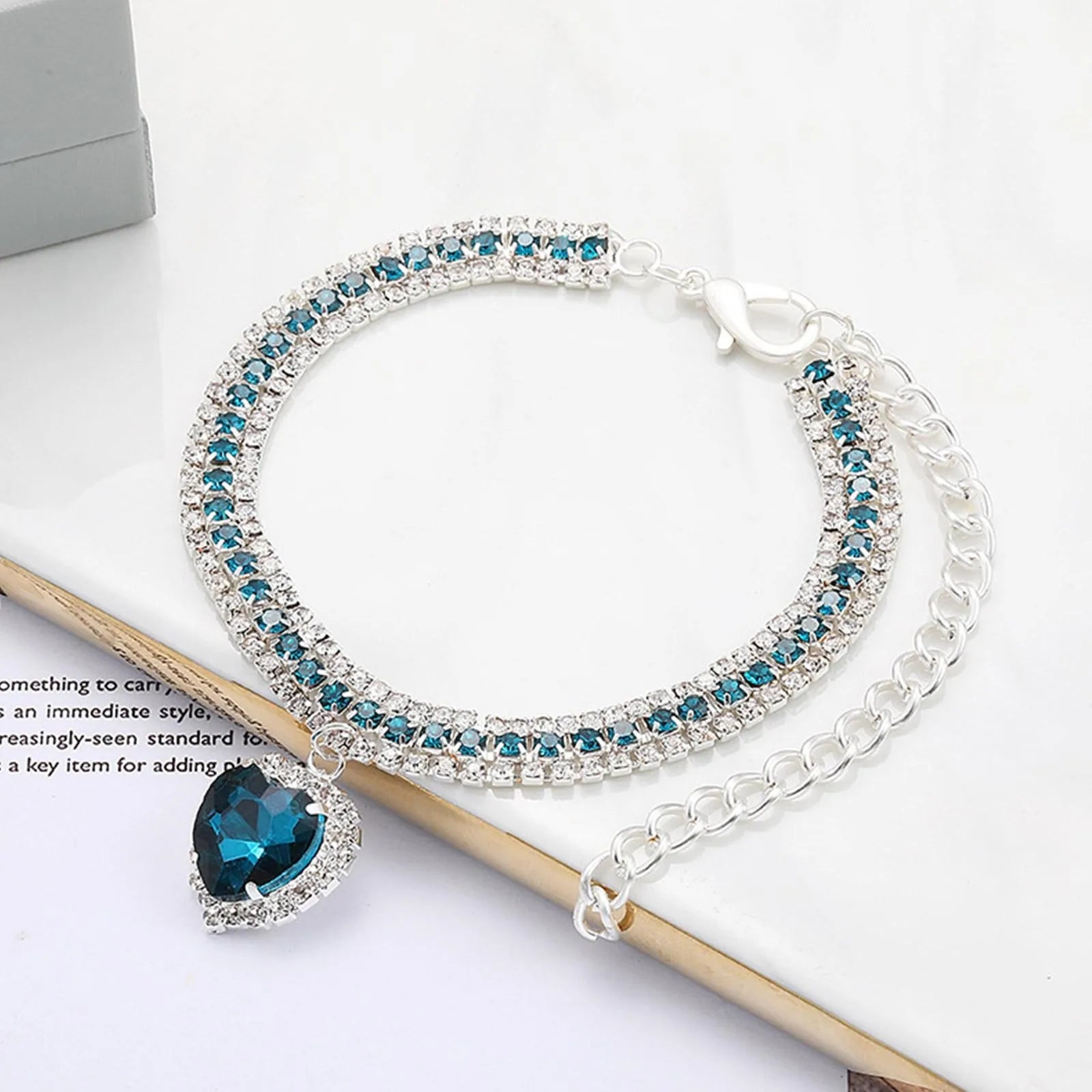 Rhinestone Crystal Bling Pet Collar