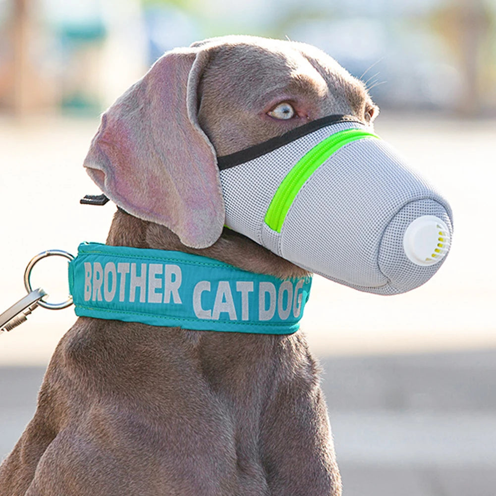 Breathable Air Filter Dog Mask