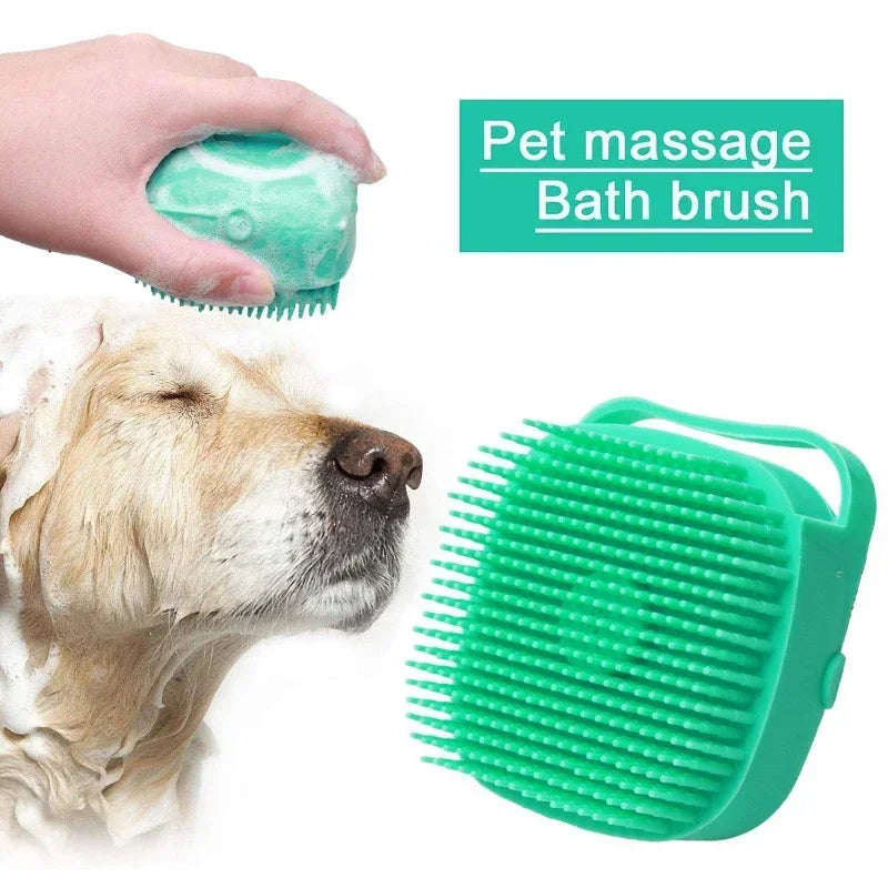 Pet Grooming Scrubber Comb