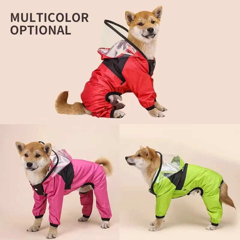 Dog Raincoat Jacket