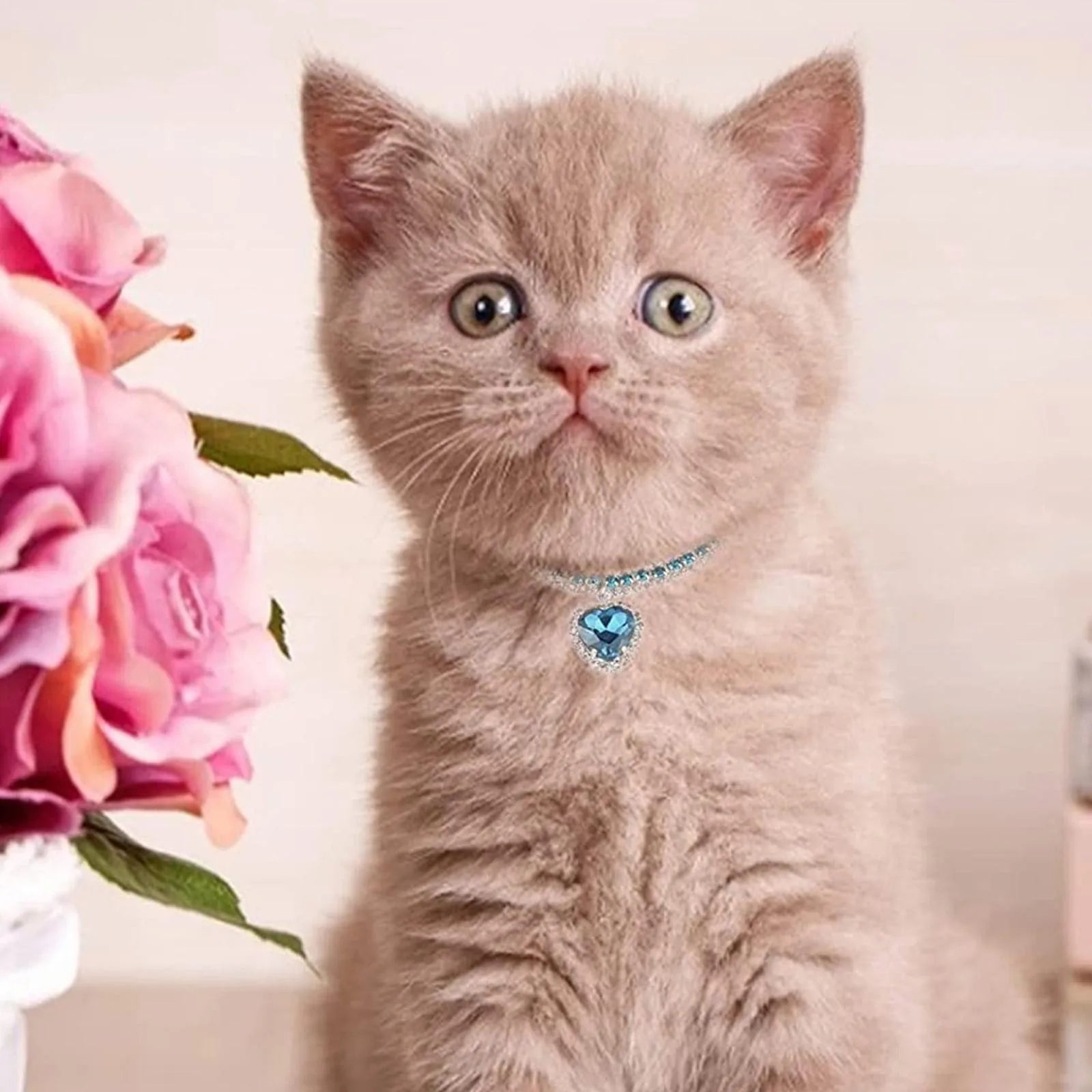 Rhinestone Crystal Bling Pet Collar